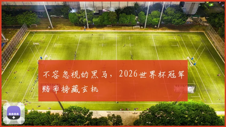 不容忽视的黑马，2026世界杯冠军赔率榜藏玄机